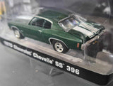 1/64 GREENLIGHT JOHN WICK 2 1970 CHEVROLET CHEVELLE SS 396 CAR NEW ON CARD