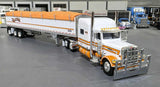 DCP / FIRST GEAR 1/64  PETERBILT 389 TRI STATE WITH TRI AXLE GRAIN TRAILER *****60-2024