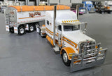 DCP / FIRST GEAR 1/64  PETERBILT 389 TRI STATE WITH TRI AXLE GRAIN TRAILER *****60-2024