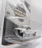 GREENLIGHT 2017 FORD F-350 DUALLY DETROIT MICHIGAN MOUNTED POLICE WHITE NEW ON CARD