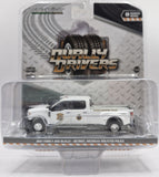 GREENLIGHT 2017 FORD F-350 DUALLY DETROIT MICHIGAN MOUNTED POLICE WHITE NEW ON CARD