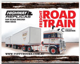 Pre Order Deposit 1/64 Highway Replicas Kenworth Ascot N/T DOUBLE Roadtrain With Tri Axle Trailers