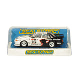 SCALEXTRIC HOLDEN VL COMMODORE 1990 BATHURST WINNER - GRICE + PERCY RACE SLOT CAR IN DISPLAY CASE