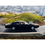 SCALEXTRIC 1/32 SCALE DOM TORETTO DODGE CHARGER FROM THE MOVIE FAST AND FURIOUS BRAND NEW IN DISPLAY CASE -- C4573