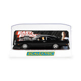 SCALEXTRIC 1/32 SCALE DOM TORETTO DODGE CHARGER FROM THE MOVIE FAST AND FURIOUS BRAND NEW IN DISPLAY CASE -- C4573