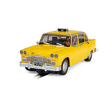 SCALEXTRIC 1/32 JAMES BOND CHECKER TAXI CAB - LIVE AND LET DIE SLOT CAR New In  Display Case C4606