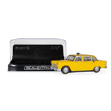 SCALEXTRIC 1/32 JAMES BOND CHECKER TAXI CAB - LIVE AND LET DIE SLOT CAR New In  Display Case C4606