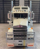 ICONIC REPLICAS 1/50 SCALE  SAR KENWORTH AERODYNE IN ICE WHITE WITH RED CHASSIS WITH COA