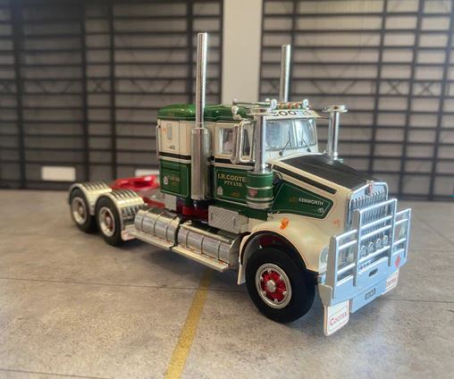 ICONIC REPLICAS 1/50 SCALE COOTES SAR KENWORTH WITH COA