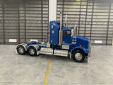 ICONIC REPLICAS 1/50 SCALE  SAR KENWORTH AERODYNE IN BLUE WITH BLUE CHASSIS ALLOYS