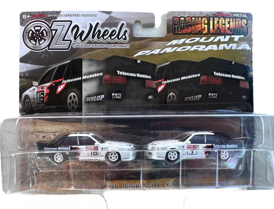 1/64 OZ WHEELS TWIN SET 1990 HOLDEN RACING TEAM 1ST & 5TH CARS NEW ON CARD