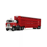 1/64 Dcp / First Gear  International TranStar COE w/ 45ft Wilson Livestock Tandem Axle Trailer Koppes Truck Line 69-2028