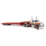 1/64 SCALE MACK SUPERLINER WHITE/GRAY/RED WITH TRI TALBERT TRAILER 60-1227