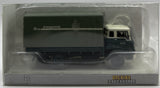 1/87 Scale Brekina Ho 1960 Bedford Tk Low-Side Truck With Canvas Cover Gtw Transportmij Green