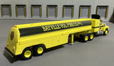 1/87 Scale Brekina Ho 1966 Mack Rs 700 Bayville Vol. Fire Co. Yellow And Bloack