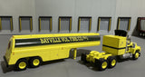 1/87 Scale Brekina Ho 1966 Mack Rs 700 Bayville Vol. Fire Co. Yellow And Bloack