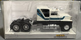 1/87 Scale Brekina Ho Ford Ltl 9000 In White/Black/Blue Bogie Drive