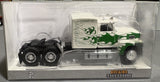1/87 Scale Brekina Ho Ford Ltl 9000 In White With Green Flames Bogie Drive