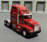 1/87 Scale Brekina Ho 1980 Kenworth T600 Dark Red With Stripes