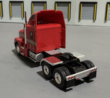 1/87 Scale Brekina Ho 1980 Kenworth T600 Dark Red With Stripes