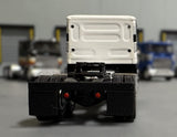 1/87 Scale Brekina Ho Ford Clt 9000 In Black/White/Silver With Stripes Bogie Drive
