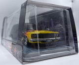 1/24 DDA Holden HJ Panel Van Black With Flames With Working Lights