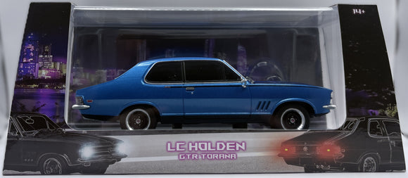 1/24 DDA LC Holden GTR Torana Blue With Working Lights