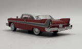 1/87 Scale Brekina Ho 1958 PLYMOUTH FURY RED AND WHITE ROOF