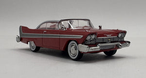 1/87 Scale Brekina Ho 1958 PLYMOUTH FURY RED AND WHITE ROOF