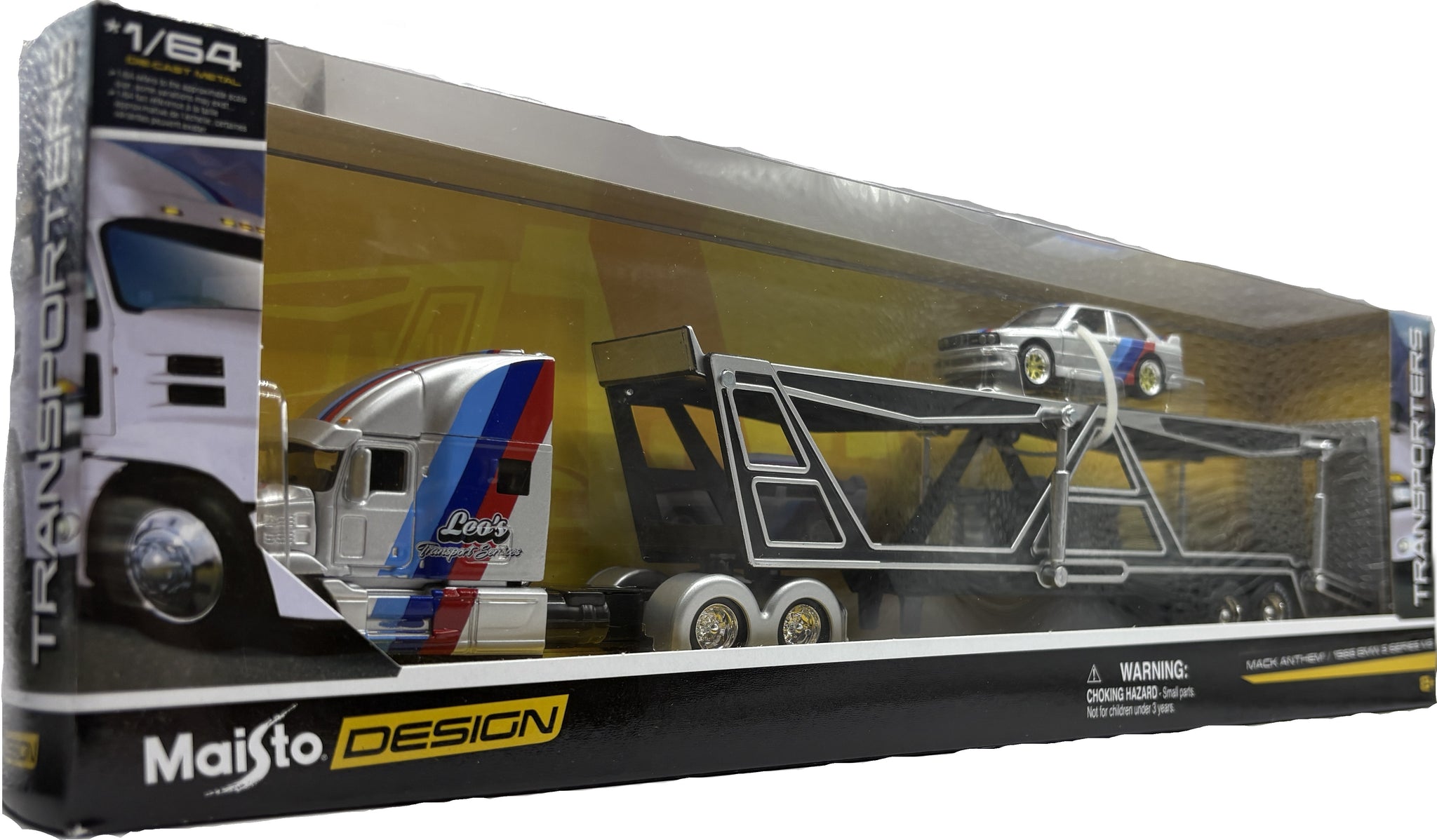 1/64 Maisto Mack Anthem And 1988 BMW 3 Series M3 – TUFFTRUCKS