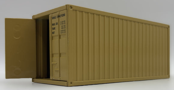1/50 Conrad Tan Shipping Container