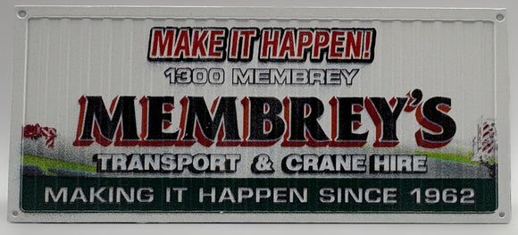1/50 Conrad Membrey's V Shipping Container