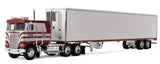 Dcp / First Gear Kenworth K100 REDS FAVOURITE - JIM SKRINAR WITH REFRIGERATED Trailer  *****69-2253