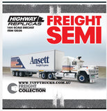 Pre Order Deposit 1/64 Highway Replicas Mack Ansett freight Express With Tri Axle Trailer