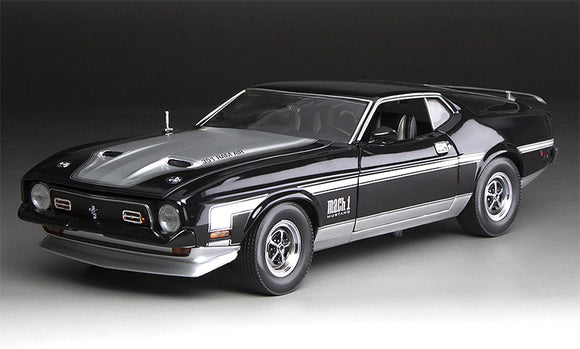 1/18 Sunstar American Collectables 1971 Ford Mustang Mach 1 Black New In Display Box