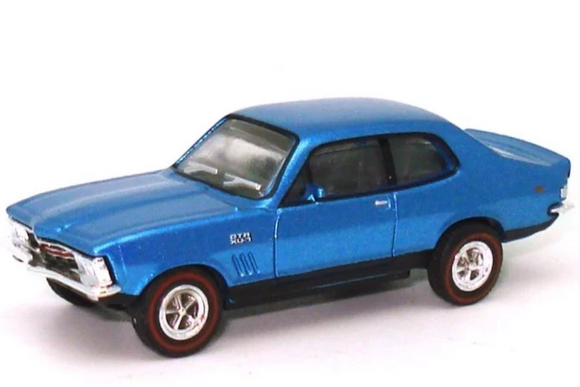 1/87 ROAD RAGERS 1972 HOLDEN LJ GTR-XUI CYAN METALLIC NEW IN DISPLAY BOX