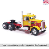 1/64 Scale IXO 1963 Peterbilt 281 IN YELLOW AND RED Prime Mover