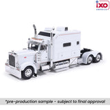 1/64 Scale IXO WHITE Peterbilt 379 STRETCHED WITH LONG SLEEPER CUSTOM