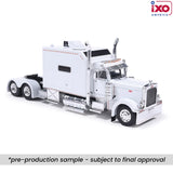 1/64 Scale IXO WHITE Peterbilt 379 STRETCHED WITH LONG SLEEPER CUSTOM