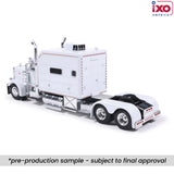 1/64 Scale IXO WHITE Peterbilt 379 STRETCHED WITH LONG SLEEPER CUSTOM