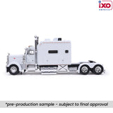1/64 Scale IXO WHITE Peterbilt 379 STRETCHED WITH LONG SLEEPER CUSTOM