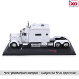 1/64 Scale IXO WHITE Peterbilt 379 STRETCHED WITH LONG SLEEPER CUSTOM