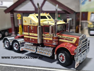 TUFFTRUCKS 1/50 SCALE CLEVELANDS FREIGHTLINES KENWORTH W900 AERODYNE EXCLUSIVE