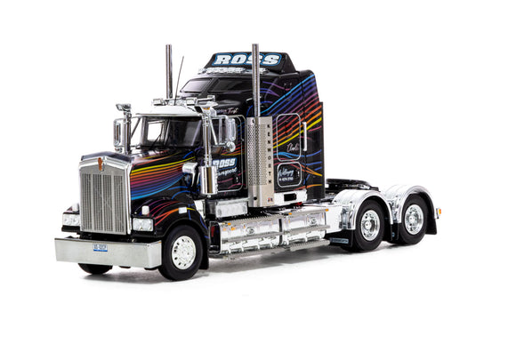 DRAKE 1/50 SCALE KENWORTH T909 ROSS TRANSPORT RAINBOW TRUCK DIECAST NEW IN BOX Z01587