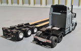 1/87 SCALE BREKINA HO T600 KENWORTH WITH HEAVY HAULER TRAILER 1