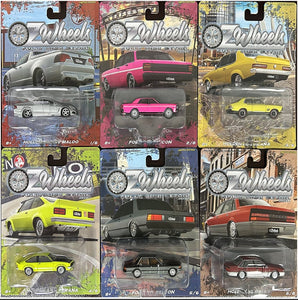 1/64 Oz Wheels FULLY SICK DETAIL RELEASE 1 COMPLETE SET OF 6 CARS New On Cards