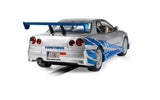 SCALEXTRIC 1/32 SCALE BRIANS NISSAN SKYLINE FROM THE MOVIE  2 FAST 2 FURIOUS BRAND NEW IN DISPLAY CASE -- C4674