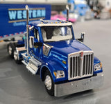 1/64 DCP / FIRST GEAR WESTERN KENWORTH W990 WITH REFRIGERATED TRAILER 60-1724