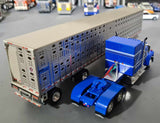 1/64 DCP FORD LTL WITH LIVESTOCK HAULER TRAILER NEW TOOLING 60-1769