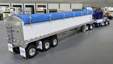DCP / FIRST GEAR 1/64  PETERBILT 389 SHUPE BROS WITH TRI AXLE GRAIN TRAILER *****60-2023